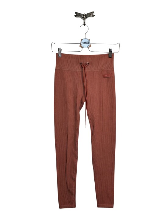 Sommer Ray Pants - Sommer Ray Ribbed Seamless High-Waisted Leggings Size S Active